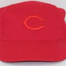 Cincinnati Reds Baseball Cap Hat MLB Strapback Red on Red Embroidered Logo