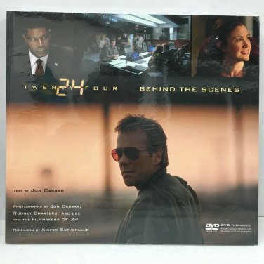 24 Behind the Scenes by Jon Cassar Factory Sealed Book and DVD Forward by Kiefer