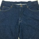 L L Bean Union Made Double L Blue Jeans 41x35 Slub Mens UGWA Straight VTG USA