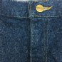 L L Bean Union Made Double L Blue Jeans 41x35 Slub Mens UGWA Straight VTG USA