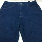 L L Bean Union Made Double L Blue Jeans 41x35 Slub Mens UGWA Straight VTG USA