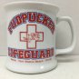 Coffee Mug Certified Mouth 2 Mouth Instructor Pucker Up Fudpucker Lifeguard Cup