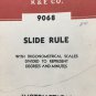K & E Doric Slide Rule Instruction Manual Vintage 1947    34537