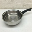 Lustre Craft Kitchen Craft 8 3/4 Inch Stainless Steel Steamer Basket Insert Vtg