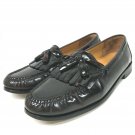Cole Haan  Men Pinch Shawl Bow Tassel Burgundy Leather Loafers Size 12D  C02692