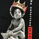 The Notorious BIG Baby T-Shirt Medium Black 100 Percent Cotton