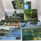 20 Postcards Geisha Maiko Girls Oharame Scenic Ferry Boat Japan  Oversized 1960s