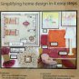 Room Spacing Kit CHILDRENS ROOM Repositionable Stickers Homescaping Guide USA