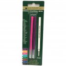 Monteverde Refills Ceramic Rollerball PINK and PURPLE Fine Point Made in Germany