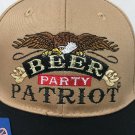 Baseball Cap Bottle Opener Visor  Beer Party Patriot Strapback Embroidered New