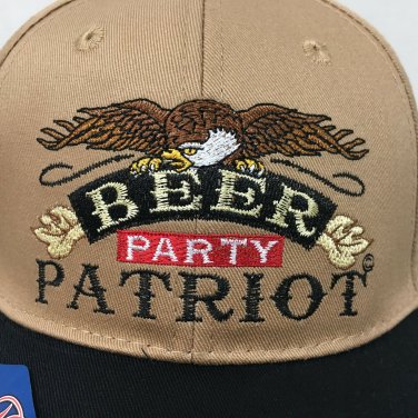 Baseball Cap Bottle Opener Visor  Beer Party Patriot Strapback Embroidered New