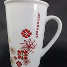 Starbucks 2013 Mug Christmas Holiday Tall Cup CoffeeTea  Snowflakes