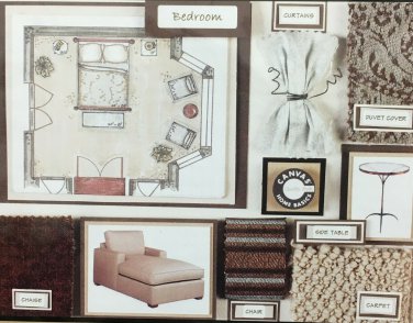 Room Spacing Kit BEDROOM Repositionable Stickers Homescaping Guide More USA