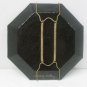 Marye Kelley Bichon Frise Octagonal Decoupage Arcoroc Plate with Hanger Signed