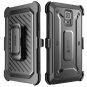 Samsung Galaxy Note 4 Case, SUPCASE [Heavy Duty] Belt Clip Holster Case Black/Black