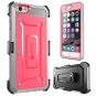 For Apple iPhone 6 Case 4.7 inch [Unicorn Beetle PRO Series] Pink/Gray