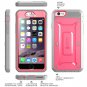 For Apple iPhone 6 Case 4.7 inch [Unicorn Beetle PRO Series] Pink/Gray