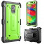 For Samsung Galaxy Note 4 Case, SUPCASE [Heavy Duty] Belt Clip Holster Case Green/Gray