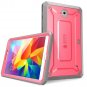 For Samsung Galaxy Tab 4 7.0 Case - Unicorn Beetle PRO Series Full-body Hybrid Protective Pink/Gray