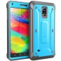 For Samsung Galaxy Note 4 Case, SUPCASE [Heavy Duty] Belt Clip Holster Case Blue/Black