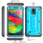For Samsung Galaxy Note 4 Case, SUPCASE [Heavy Duty] Belt Clip Holster Case Blue/Black