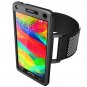 For Samsung Galaxy Note 4 Case, SUPCASE Easy Fitting Sport Running Armband-Black
