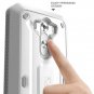 For LG G3 Case [Unicorn Beetle PRO Series] Full-body Rugged Hybrid Protective Case white/Gray