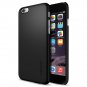 For Apple iPhone 6 Case, Spigen[Non-Slip] [Perfect-Fit] Smooth Black