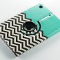 For iPad Mini Case, iPad mini 2/3 Case ULAK 360 Rotating PU FOLLOW THE SKY-Blue