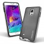 For Samsung Galaxy Note 4 Case [Metallic Mesh Silver] Slim Fit Skin Cover [