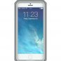 For Apple iPhone 6 Plus Case, roocase KAPSUL Series Military Case with Front Cover Gray / White