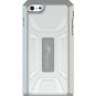 For Apple iPhone 6 Plus Case, roocase KAPSUL Series Military Case with Front Cover Gray / White