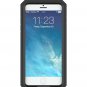 For Apple iPhone 6 Case, roocase KAPSUL Series Military Case with Front Cover-Black