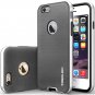 For Apple iPhone 6 (4.7" inch) [Mesh Metallic Silver] Slim Fit Skin Cover