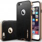 For Apple iPhone 6 Plus (5.5" inch) Case [Leather Black] Slim Fit Skin Cover