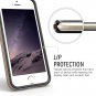 For Apple iPhone 6 Plus (5.5" inch) Case [Leather Black] Slim Fit Skin Cover