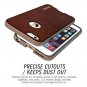 For Apple iPhone 6 Plus Case [Leather Cherry Oak] Slim Fit Skin Cover