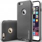 For Apple iPhone 6 (5.5" inch) Plus Case [Mesh Metallic Silver] Slim Fit Skin Cover