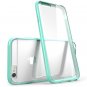 Halo Scratch Resistant Hybrid Clear Case with TPU Bumper for Apple iPhone 6 PLUS Clear/Green