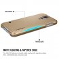 Spigen [Screen Shield] For Samsung Galaxy S5 Case Slim [Ultra Fit] [Copper Gold]