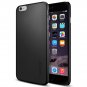 Spigen [Non-Slip] [Perfect-Fit] For Apple iPhone 6 Plus (5.5) Case Slim [Fit Series] Smooth Black
