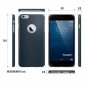 Spigen [Logo Shield] For Apple iPhone 6 Plus (5.5) Case Slim [Fit Series] [Thin Fit A] [Metal Slate]