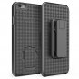i-Blason For Apple iPhone 6 Case 4.7 Transformer Slim Hard Shell Case Holster Combo Black