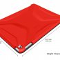 roocase iPad Air 2 Case - Optigon 3D iPad Air 2 2014 Slim Shell Case Smart Cover - Optigon Red