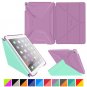 roocase iPad Air 2 Case - Origami 3D iPad Air 2 2014 Slim Shell  Radiant Orchid / Mint Candy
