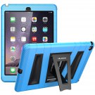 i-Blason Apple iPad Air Case / iPad 5 ArmorBox 2 Layer Convertible [Hybrid] Full-Body Blue/Black