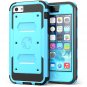 i-Blason Apple iPhone 5C Hybrid Case with Screen Protector, Blue