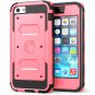 i-Blason Armorbox for Apple iPhone 5C Dual Layer Hybrid Protective Case- Pink