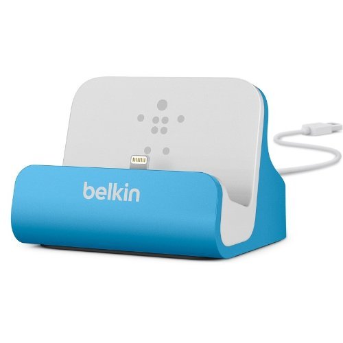 Belkin MIXIT ChargeSync Dock - for Apple iPhone 5 - Blue