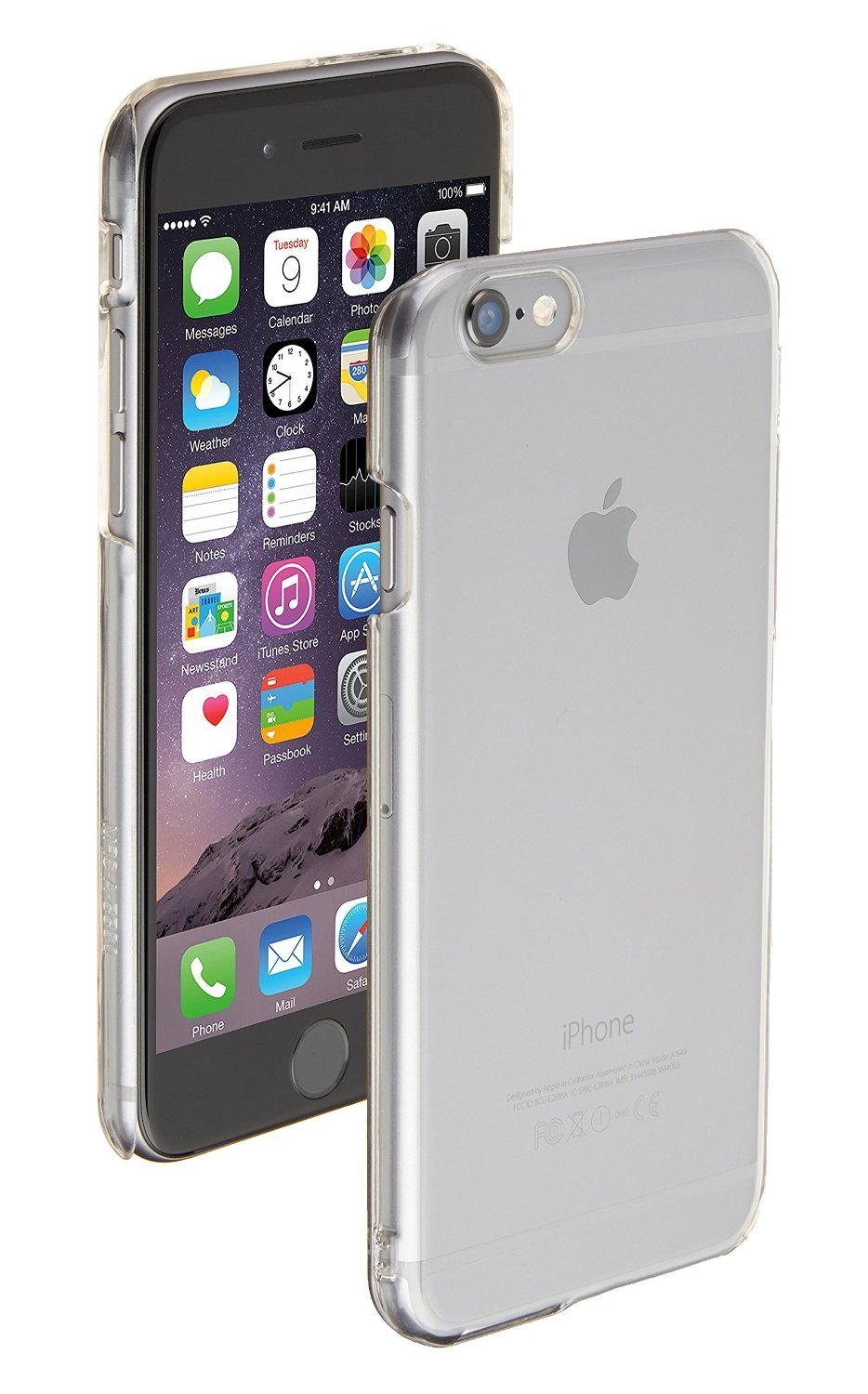 Nupro Lightweight Protective Snap-on Case for Apple iPhone (4.7" screen) - Clear